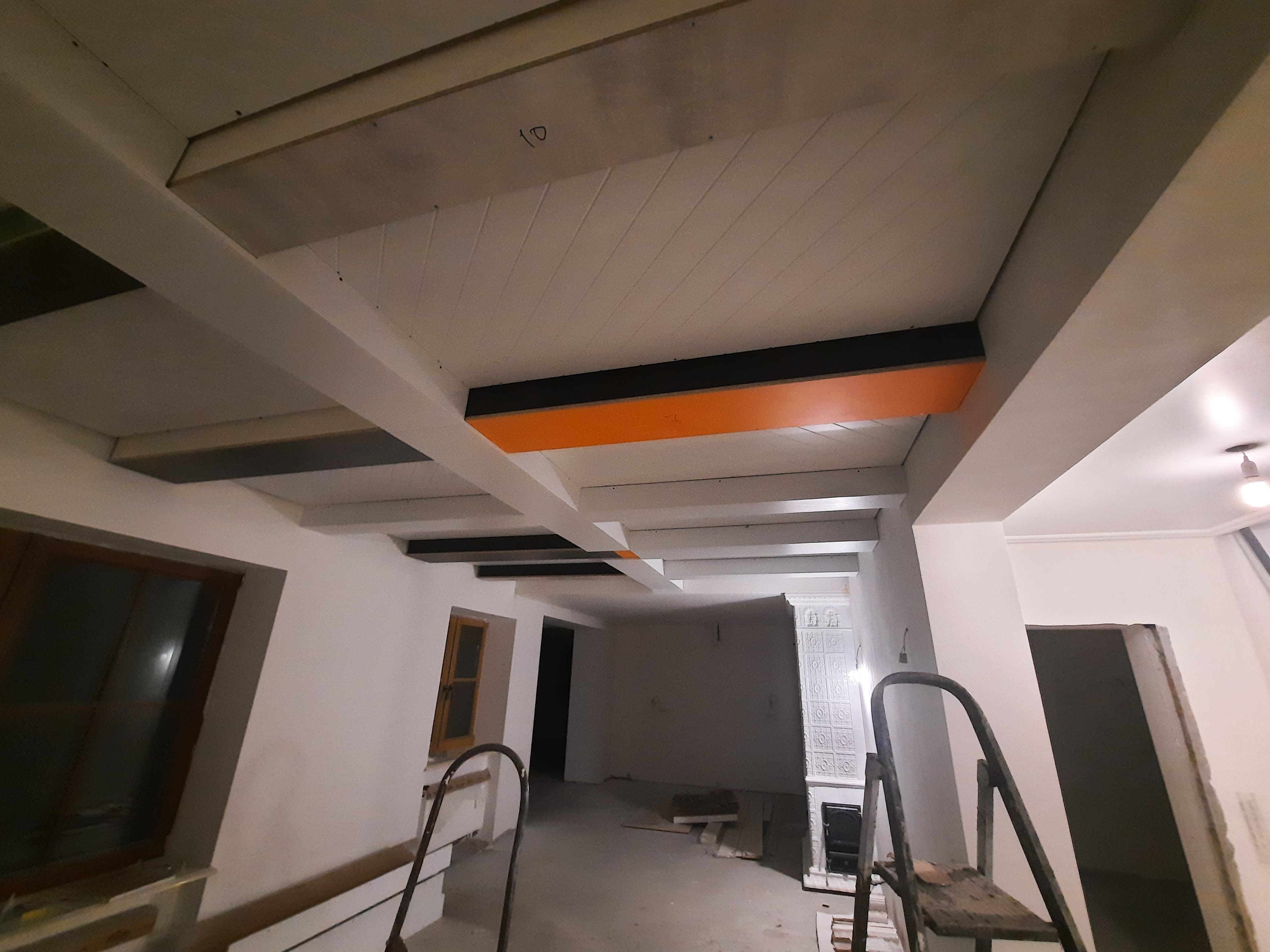 Потолочные панели и фальш-балки из крашеного МДФ - Image 6